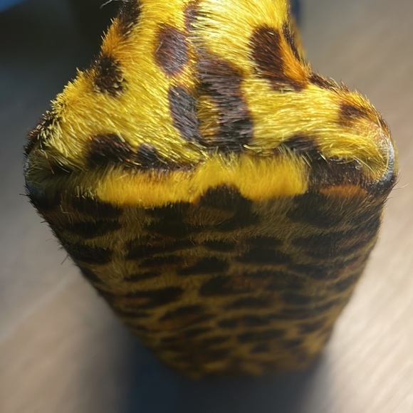 Soffer Ari Real Animal Fur Mini Bag with Zipper Very Beautiful Piece - Picture 12 of 15